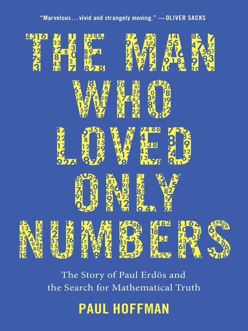 Title details for The Man Who Loved Only Numbers by Paul Hoffman - Wait list